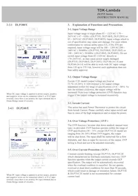 DLP75241/C2EJ Datasheet Pagina 19