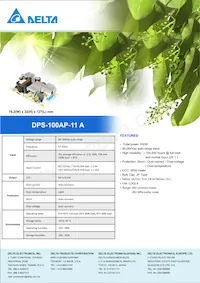 DPS-100AP-11 A Datasheet Copertura