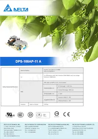 DPS-100AP-11 A Datasheet Pagina 2