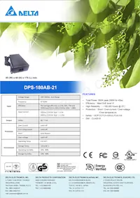 DPS-180AB-21 D Datenblatt Cover