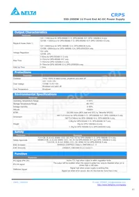DPS-2000CB A Datasheet Pagina 2