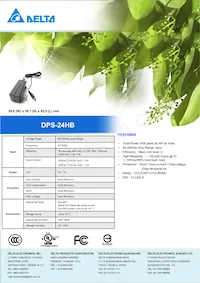 DPS-24HB D Datasheet Cover