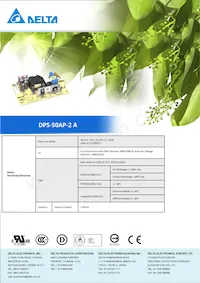 DPS-50AP-2 A Datasheet Page 2