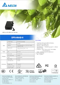 DPS-60AB-6 B Datasheet Cover