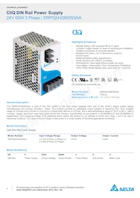 DRP024V060W3AA Datasheet Cover