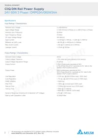 DRP024V060W3AA Datasheet Pagina 2