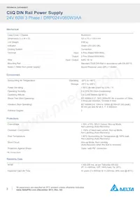 DRP024V060W3AA Datasheet Page 3