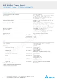 DRP024V060W3AA Datasheet Page 4