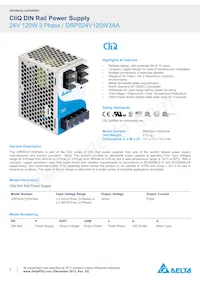 DRP024V120W3AA Datasheet Copertura