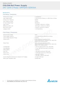 DRP024V120W3AA Datasheet Pagina 2