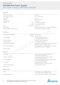 DRP024V120W3AA Datasheet Pagina 3