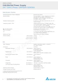 DRP024V120W3AA Datasheet Page 4