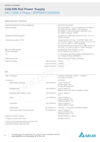 DRP024V120W3AA Datasheet Pagina 4