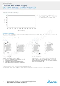 DRP024V120W3AA Datasheet Pagina 7