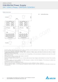 DRP024V120W3AA Datasheet Pagina 8