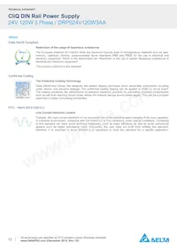 DRP024V120W3AA Datasheet Pagina 13