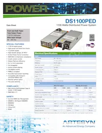 DS1100PED-3-001 Datasheet Copertura