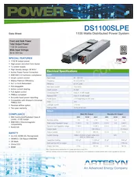DS1100SLPE-3-001數據表 封面