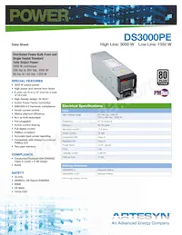 DS3000PE-3-001 Datasheet Cover