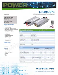 DS495SPE-3-001 Datasheet Cover