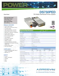 DS750PED-3-001 Datasheet Copertura