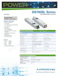 DS760SL-3-003 데이터 시트 표지