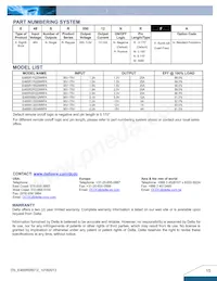 E48SR12005NRFA Datasheet Page 15