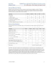 EQW006A0B1-SZ Datasheet Page 2