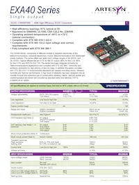 EXA40-48S2V75-V數據表 封面