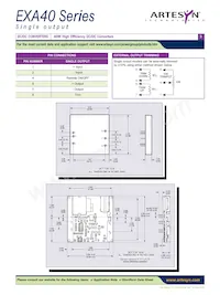 EXA40-48S2V75-V Datasheet Page 3