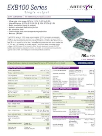 EXB100-48S3V3 Datasheet Copertura