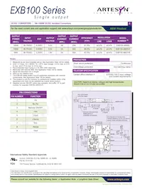 EXB100-48S3V3 Datasheet Page 2