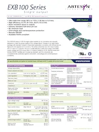 EXB100-48S3V3-RJ Datasheet Cover