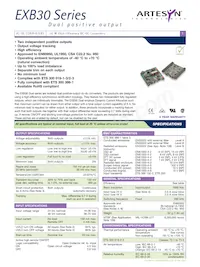 EXB30-48D05-3V3J數據表 封面