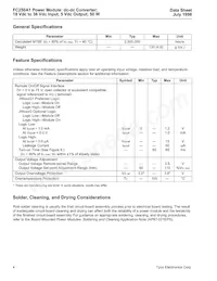 FC250A1 Datasheet Pagina 4