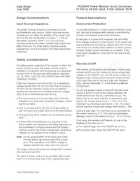 FC250A1 Datasheet Pagina 7