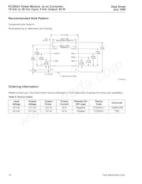 FC250A1 데이터 시트 페이지 14