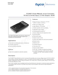 FC250F1 Datasheet Cover