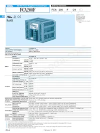 FCA200F-24-CN1數據表 頁面 5