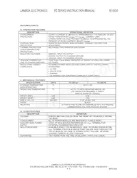 FE-1500-48-NA Datasheet Page 5