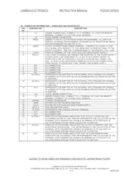 FE-2000-48-RA Datasheet Pagina 6