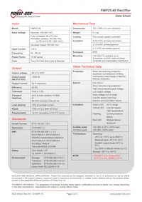 FMP25.48G Datasheet Page 2