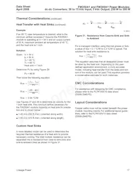 FW300A1 Datasheet Pagina 17