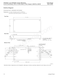 FW300A1 Datasheet Page 18