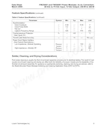 FW300B1 Datasheet Page 5