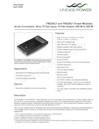 FW300C1 Datasheet Cover