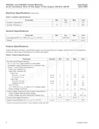 FW300C1 Datasheet Page 4