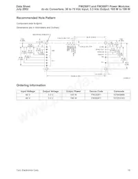 FW300F1 Datasheet Page 19