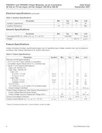 FW300H1 Datasheet Page 4