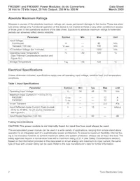 FW300R1 Datasheet Page 2